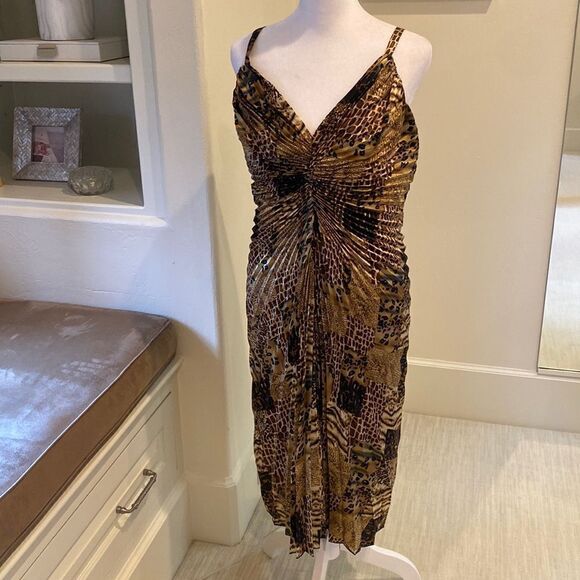 Joseph Ribkoff Dresses & Skirts - Joseph Ribkoff Animal Print Dress - Brown and Black